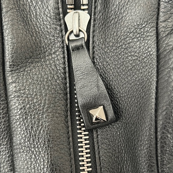 Elliot Lucca Black Leather shoulder bag - Picture 2 of 12